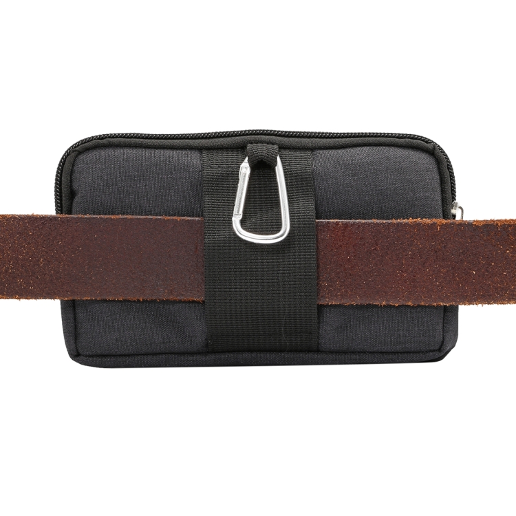 Sports Denim Waist Bag for 5.5~6.3" Phones, Size: L - Universal Fit, Multiple Colors 4 Sports Denim Waist Bag For 5.5~6.3&Quot; Phones, Size: L - Universal Fit, Multiple Colors - Image 4