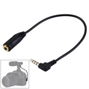 20cm 3.5mm Jack Audio Male to Female Headset Extension Cable