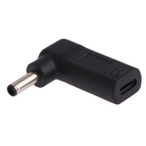 USB-C Female to 4.5 x 3.0mm Male Elbow Adapter Connector - Enhance Connectivity