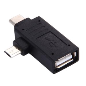 USB-C & Micro USB to USB Adapter - Connect Any Device Effortlessly