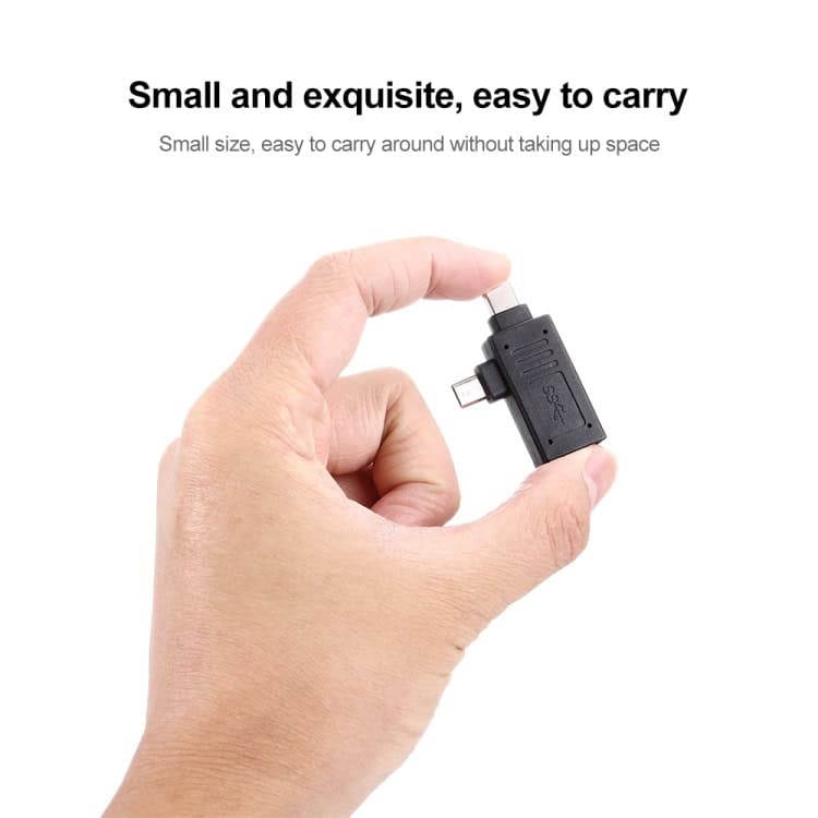 USB-C & Micro USB to USB 3.0 Female Adapter - Fast Data Transfer 4 Usb-C &Amp; Micro Usb To Usb 3.0 Female Adapter - Fast Data Transfer - Image 4