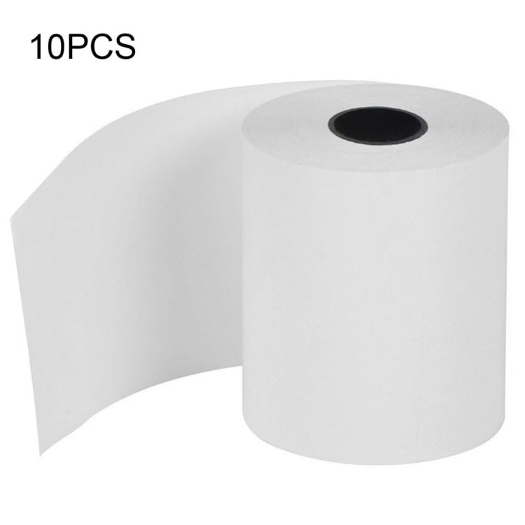 10 PCS 58mm Thermal Paper Rolls 57mmx30mm, 0.03-0.08mm Thick 1 10 Pcs 58Mm Thermal Paper Rolls 57Mmx30Mm, 0.03-0.08Mm Thick