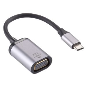 1080P VGA to Type-C/USB-C Adapter Cable - High-Quality Connectivity