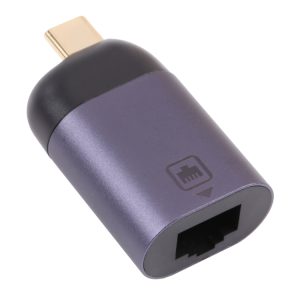 USB-C to RJ45 Adapter for High-Speed Ethernet Connection • Plug-and-Play Solution