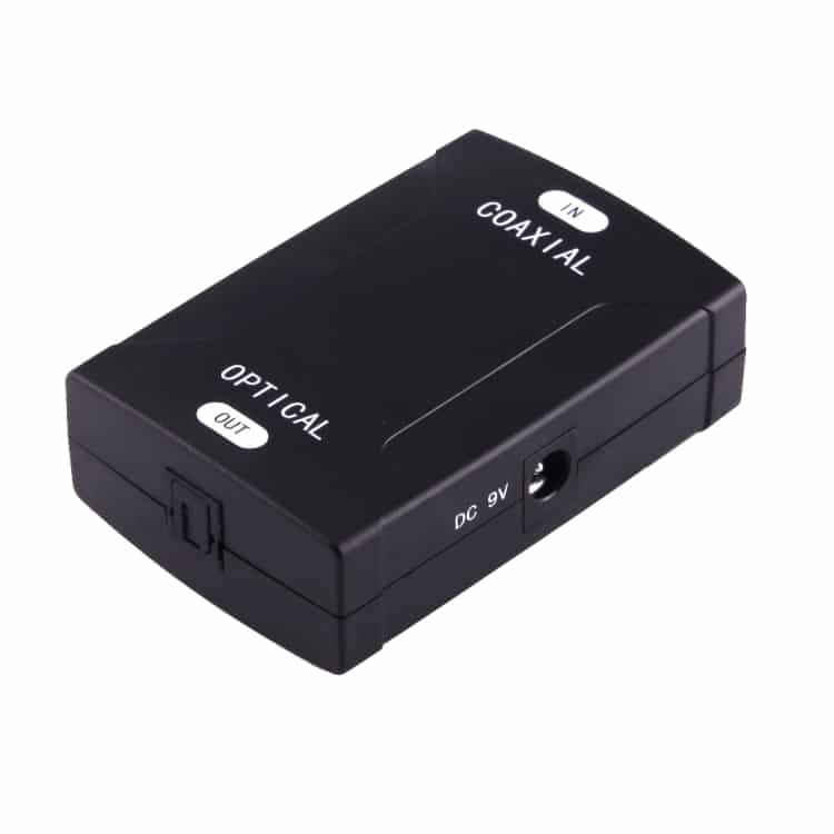 Digital Audio Converter Adapter - Coaxial RCA to Optical Toslink Output 2 Digital Audio Converter Adapter - Coaxial Rca To Optical Toslink Output - Image 2