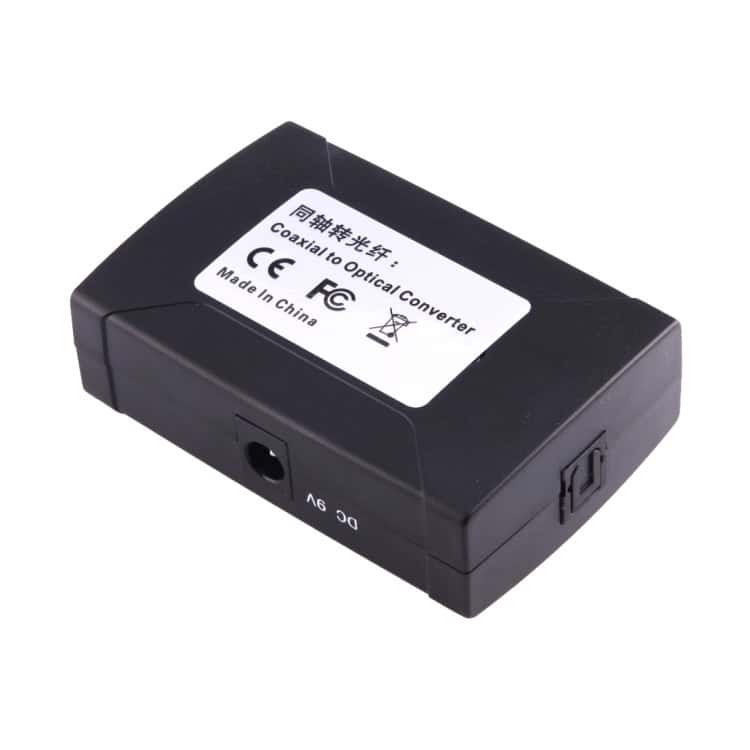 Digital Audio Converter Adapter - Coaxial RCA to Optical Toslink Output 3 Digital Audio Converter Adapter - Coaxial Rca To Optical Toslink Output - Image 3