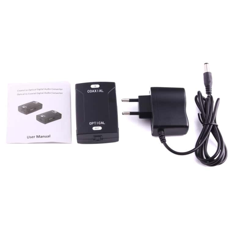 Digital Audio Converter Adapter - Coaxial RCA to Optical Toslink Output 4 Digital Audio Converter Adapter - Coaxial Rca To Optical Toslink Output - Image 4