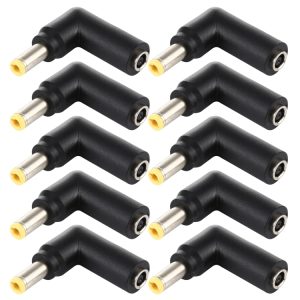 10-Piece Female 4.5 x 3.0mm to Male 5.5 x 2.5mm Plug Adapter Connector