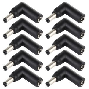 10 PCS 4.5 x 3.0mm Female to 5.5 x 2.1mm Male Plug Adapter Connector