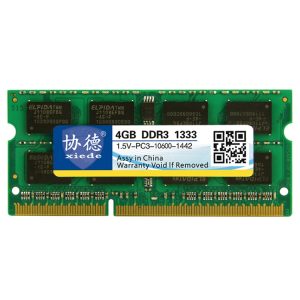 XIEDE X043 DDR3 1333MHz 4GB Memory RAM Module for Laptop, Full Compatibility