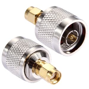 High-Performance RP-SMA Male to N Male Connector - Secure, Reliable Connection
