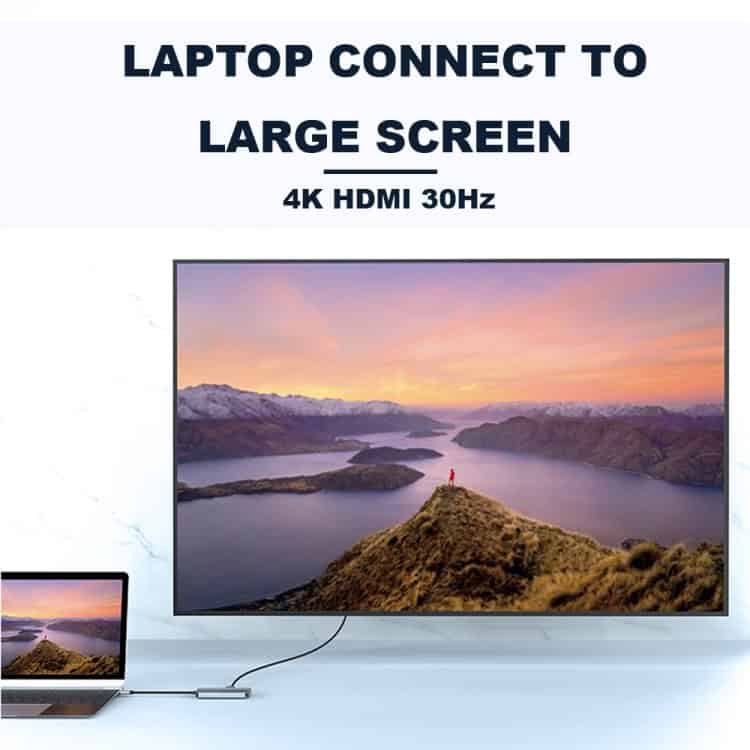 BYL-2109 5-in-1 USB-C to USB Multifunctional Docking Station HUB Adapter 6 Byl-2109 5-In-1 Usb-C To Usb Multifunctional Docking Station Hub Adapter - Image 6