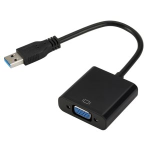 Enhance Graphics: USB3.0 to VGA Converter Cable, 1080P Resolution