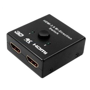 Ultimate 4K HD HDMI Switcher: Smart 2-Way Video Switcher for Crisp Viewing
