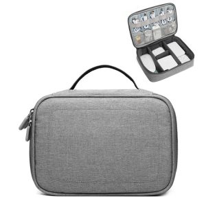 Ultimate Headphone Charger Cable Storage Bag - 23x16x7cm, Multi-function, Single Layer