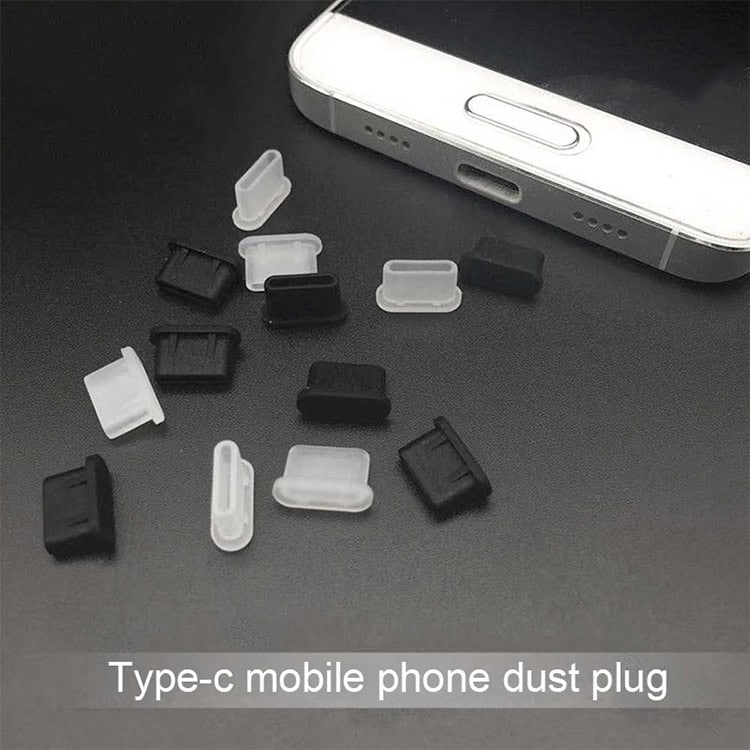 20-Piece Silicone Anti-Dust Plugs for USB-C Ports 5 20-Piece Silicone Anti-Dust Plugs For Usb-C Ports - Image 5