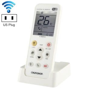 CHUNGHOP K-390EW Smart A/C Remote, WiFi Control, Backlight, LED Light, EU Plug