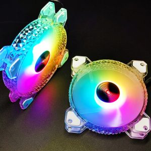 COOLMOON 120mm PWM 6PIN RGB Cooling Fan - S1 ARGB - Enhanced Cooling