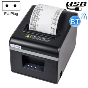 Xprinter N160II 80mm Thermal Receipt Printer - USB+Bluetooth, 160mm/s, US Plug