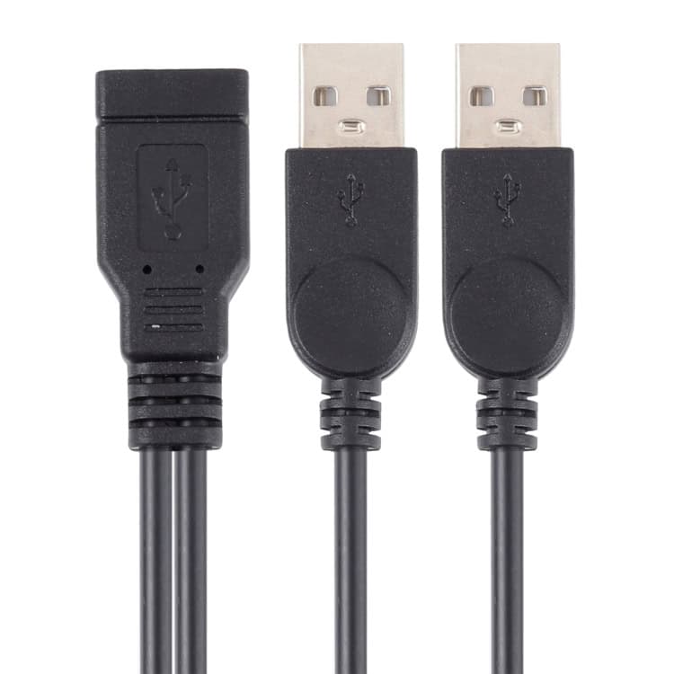 USB Splitter Cable, 30cm Length, 1 USB Female to 2 USB Male Ports 3 Usb Splitter Cable, 30Cm Length, 1 Usb Female To 2 Usb Male Ports - Image 3
