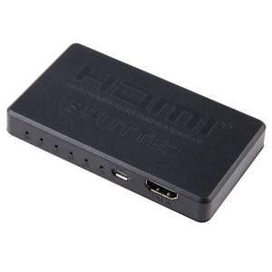 Enhanced 4K HDMI Splitter Box - 1x4 Output, High-Quality, USB Power 🌟