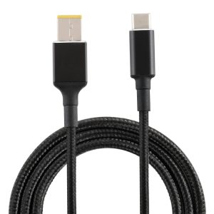 100W USB-C to Type-C Nylon Weave Power Charge Cable for Lenovo, 1.7m