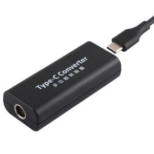 DC 7.4 x 0.6mm Power Jack to USB-C Female Adapter with 15cm Cable