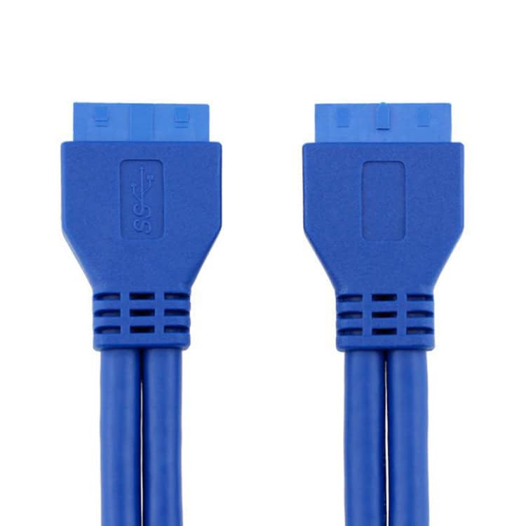USB 3.0 20 Pin Female to Female Extender Cable, 5Gbps, 50cm Length 2 Usb 3.0 20 Pin Female To Female Extender Cable, 5Gbps, 50Cm Length - Image 2