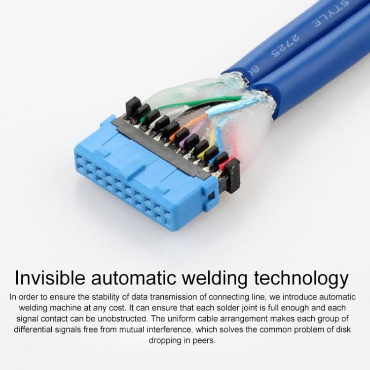 USB 3.0 20 Pin Female to Female Extender Cable, 5Gbps, 50cm Length 5 Usb 3.0 20 Pin Female To Female Extender Cable, 5Gbps, 50Cm Length - Image 5