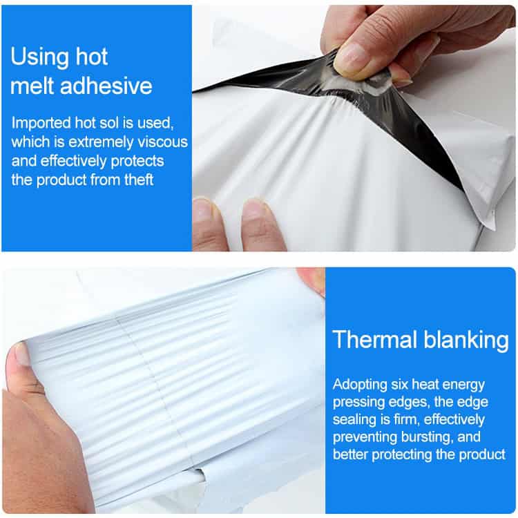 Waterproof Dark Grey Plastic Bags Roll - 55x65cm, 100 Thick Express Bags 3 High-Quality Thermal Blanking Adhesive Film For Product Protection, Heat Energy Sealing For Secure Packaging, Ideal For Anti-Theft, Durable, And Effective For Various Industrial Applications.