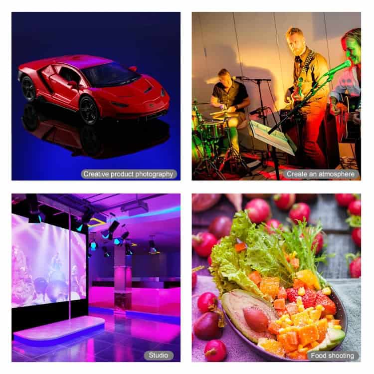 10.2" Dual-color LED Selfie Light + Tripod: Dimmable, RGBWW, 168 LEDs 11 10.2&Quot; Dual-Color Led Selfie Light + Tripod: Dimmable, Rgbww, 168 Leds - Image 11