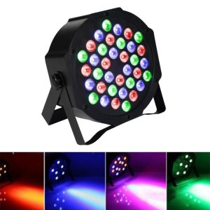 36W 36 LED PAR Stage Light with LED Display, Multiple Control Modes