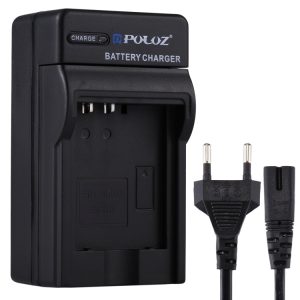 PULUZ EU Plug Battery Charger for Nikon EN-EL12 - With Cable, Fast Charging