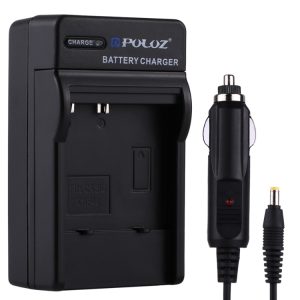 PULUZ CASIO CNP40 Battery Car Charger - Efficient Power Solution for Your Camera