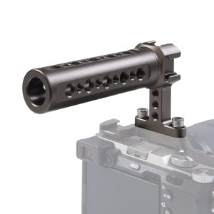 PULUZ Handheld Video Stabilizer Top Handle with 3 Cold Shoes Mount for Camera Cage