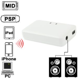 Mini Bluetooth Music Receiver for iPhone 4/4S, iPad, Bluetooth Phones & PC