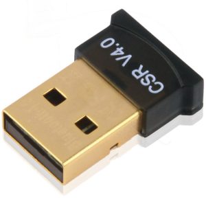 Micro Bluetooth 4.0 + EDR USB Adapter - 30m Transmission Distance (Black)