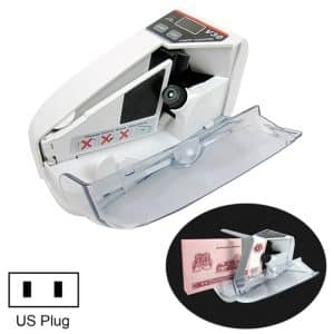 Compact V30 Mini Money Counter - Fast & Accurate US Plug Currency Counting