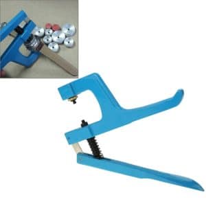 Blue Watch Crystal Press Tool for Bezel Closing - Professional Pliers Press