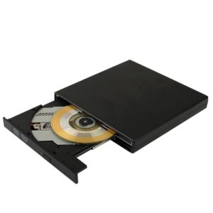 Slim Portable SATA DVD/CD Rewritable Drive - USB 2.0, Enhanced Mobility & Versatility