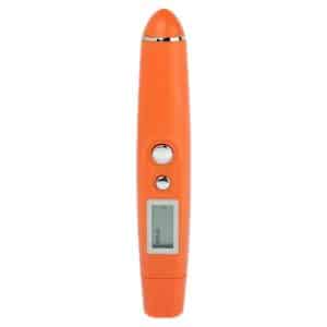 LCD Portable Infrared Thermometer - Easy & Accurate Temperature Reading (Orange)