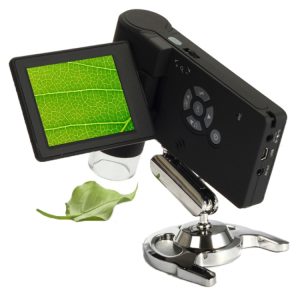 Explore & Discover: 500X Digital Microscope with 5MP, 3" LCD & 8 LEDs (DMS-039M)