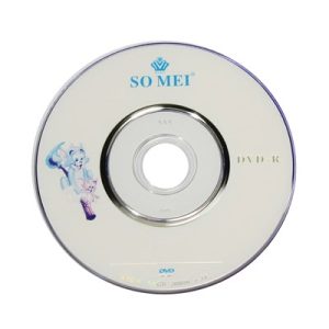 8cm Blank Mini DVD-R, 1.4GB/30mins, 10pcs, White - High-Quality Storage Solution
