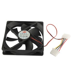 Dual Connector 120mm 4-pin Cooler Fan (12025 Model) • Efficient Cooling