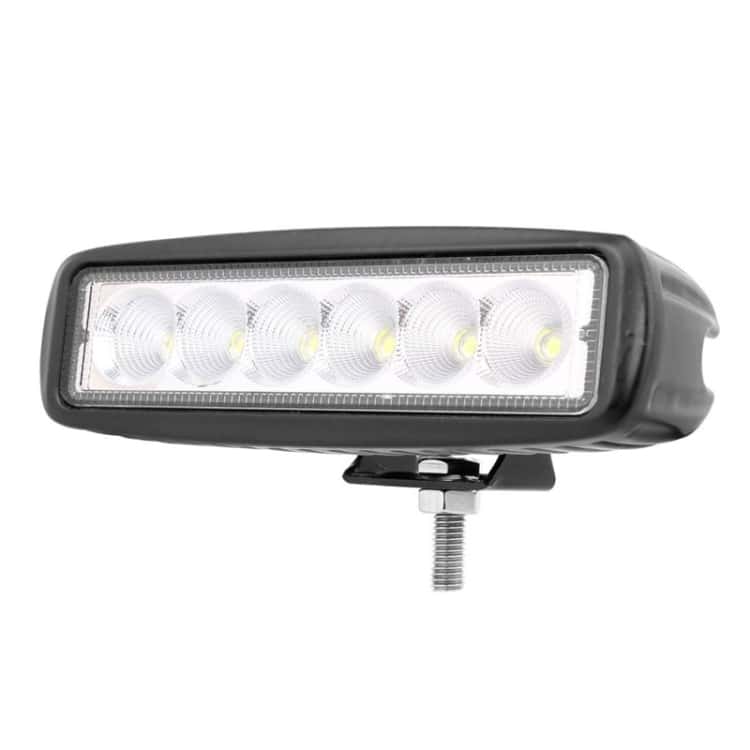 18W 1440LM Epistar 6 LED Car Work Light Bar IP67 Waterproof for DC 10-30V 2 18W 1440Lm Epistar 6 Led Car Work Light Bar Ip67 Waterproof For Dc 10-30V - Image 2