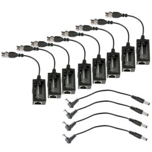 VGA splitter adapters for multiple display connections, ideal for presentations and digital signage setups.