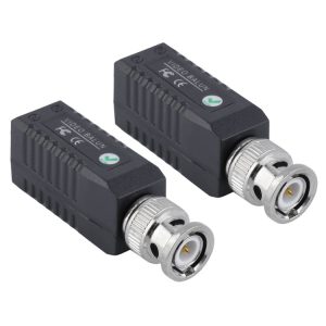 Compact video balun adapters for CCTV security cameras, enabling high-quality video transmission over long distances with reliable performance. Ideal for surveillance systems.