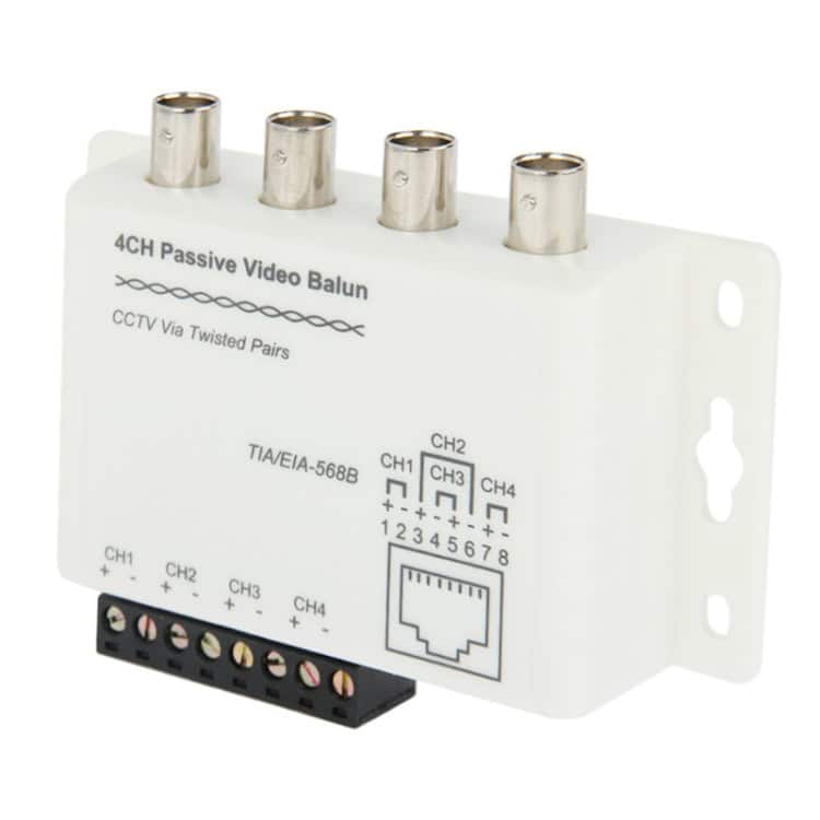 UTP Video Balun for CCTV Via Twisted Pairs – Ensure Clear Video Transmission 2 Utp Video Balun For Cctv Via Twisted Pairs – Ensure Clear Video Transmission - Image 2