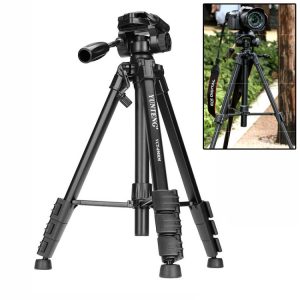High-quality professional camera tripod stand for stable photography and videography, adjustable height, durable construction, perfect for outdoor and studio use.