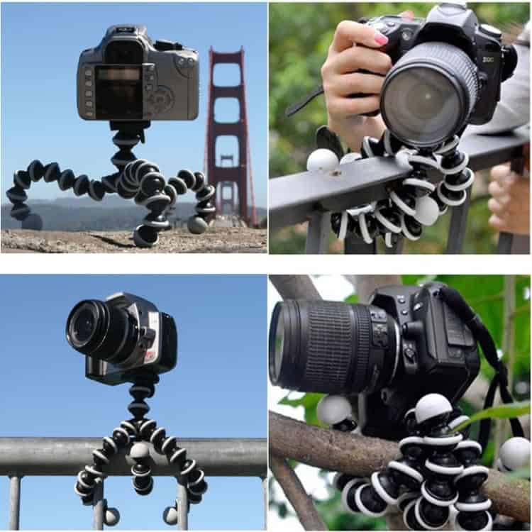 Flexible Grip Camera Tripod - Ideal for Mini Digital Cameras - Black 10 Digital Camera With Flexible Tripod For Photography And Vlogging Setup.